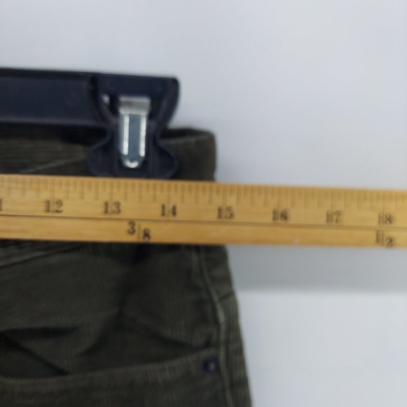 Pacsun Stacked Skinny green curdoroy  Jeans size 29 - Picture 5 of 12